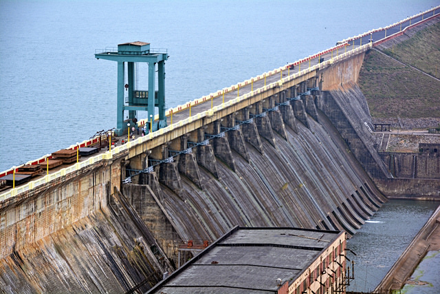Hirakud Dam in Odisha