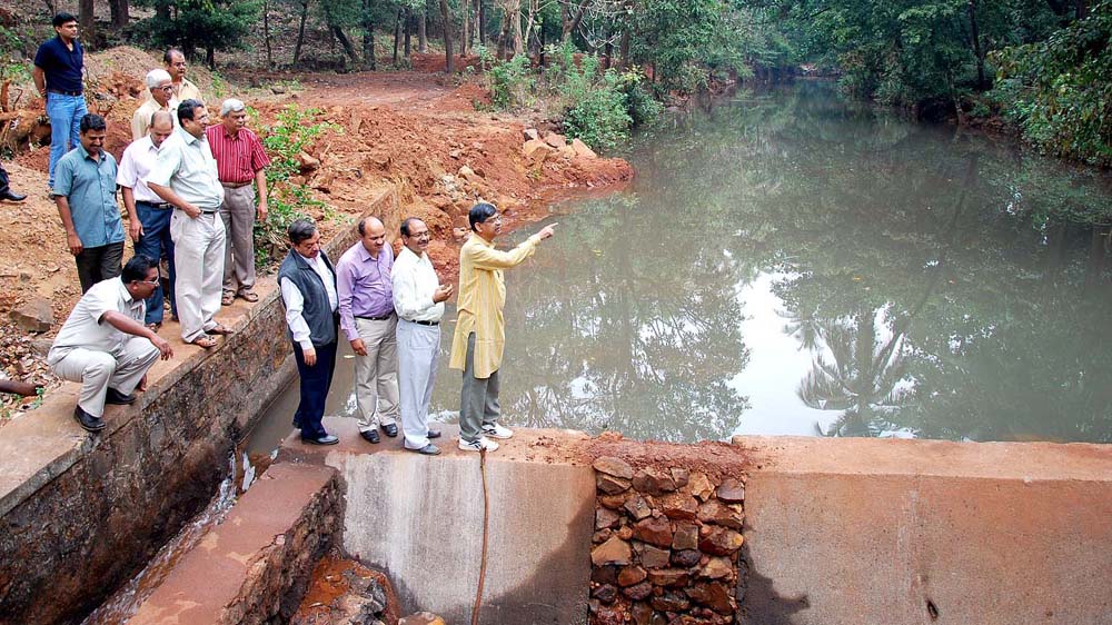 Golap river restoration project in Ratnagiri executed by Gogate Joglekar College, Ratnagiri and Shree Charitable Trust, Mumbai