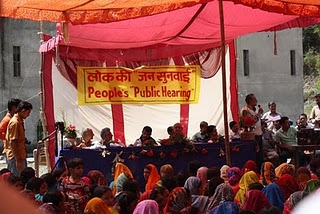 People's public hearing in Uttarakhand