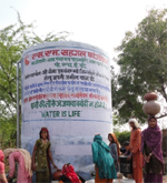 Community water tank