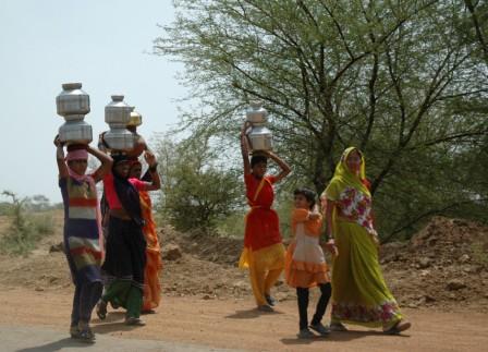 Girls and women still have to bear the impact of getting water for home1