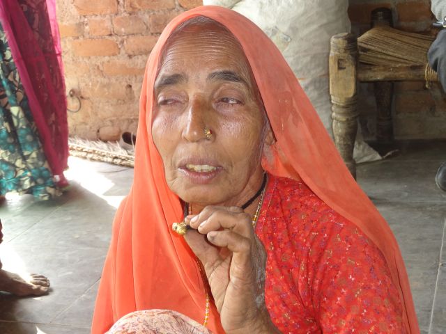 This woman in Rajasthan was able to undertake personal expenditure with her MGNREGA income.