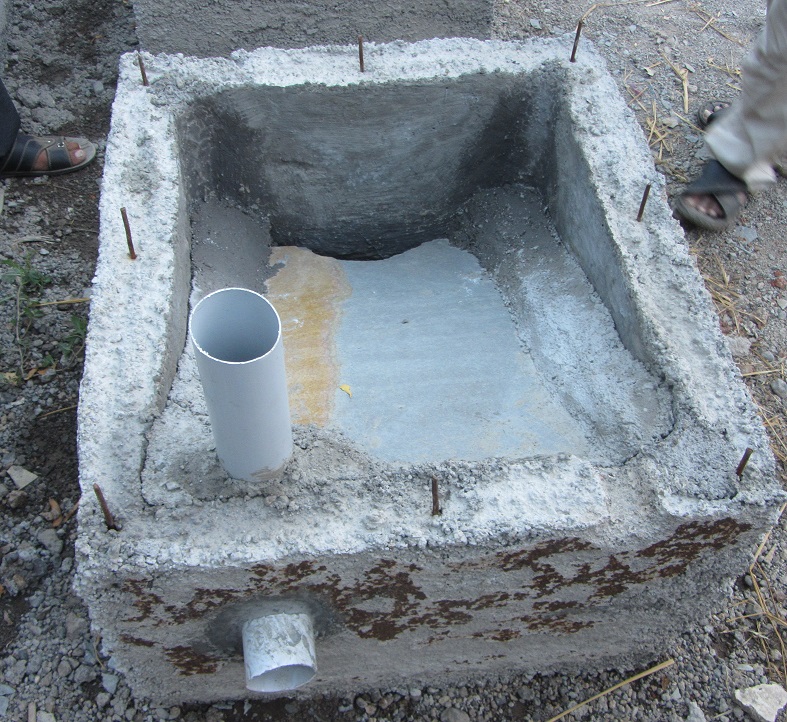 Gramkranti Eco-Bio Toilet in the making (Source: Nivedita Khandekar)