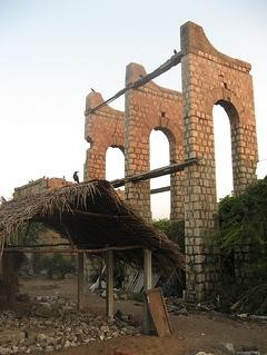 Cyclone ruins at Dhanushkodi