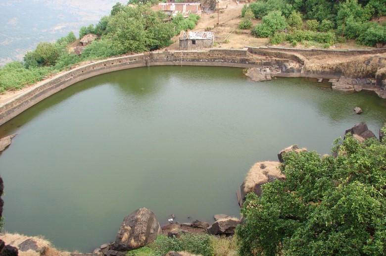 Gangasagar talaav, Raigad fort. (Source: Sayali Palande-Datar)
