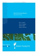 Water Footprint Manual - Cover Page
