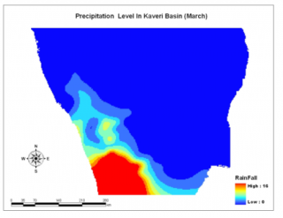 Rainfall: March