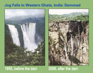 Jog falls in Western Ghats