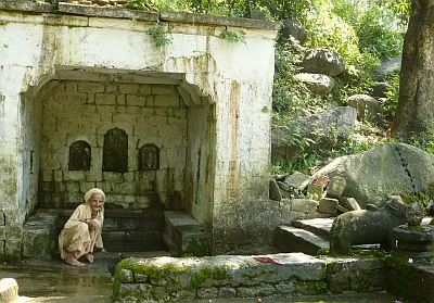 Springs like this one in the Kangra Valley, Himachal Pradesh are often closed to all but 'higher caste' people.
