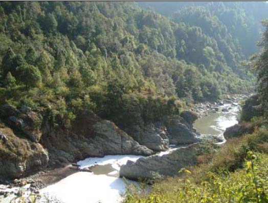 Bagmati river (Source:Bagmati Action Plan 2009-2014)
