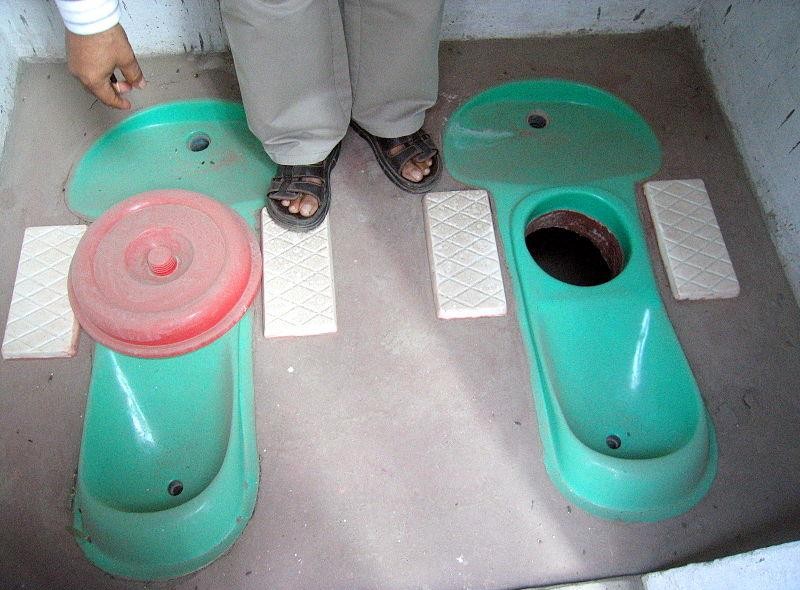 Ecosan toilets