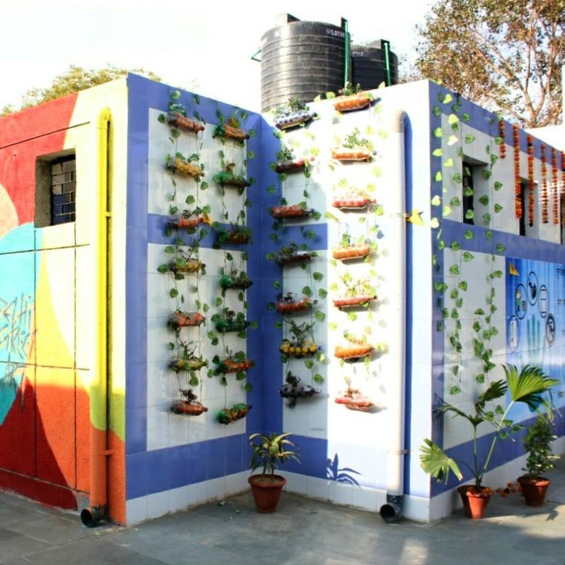Aesthetic modification of the complex has generated a desire among people to keep it clean. (Image: India Water Portal)