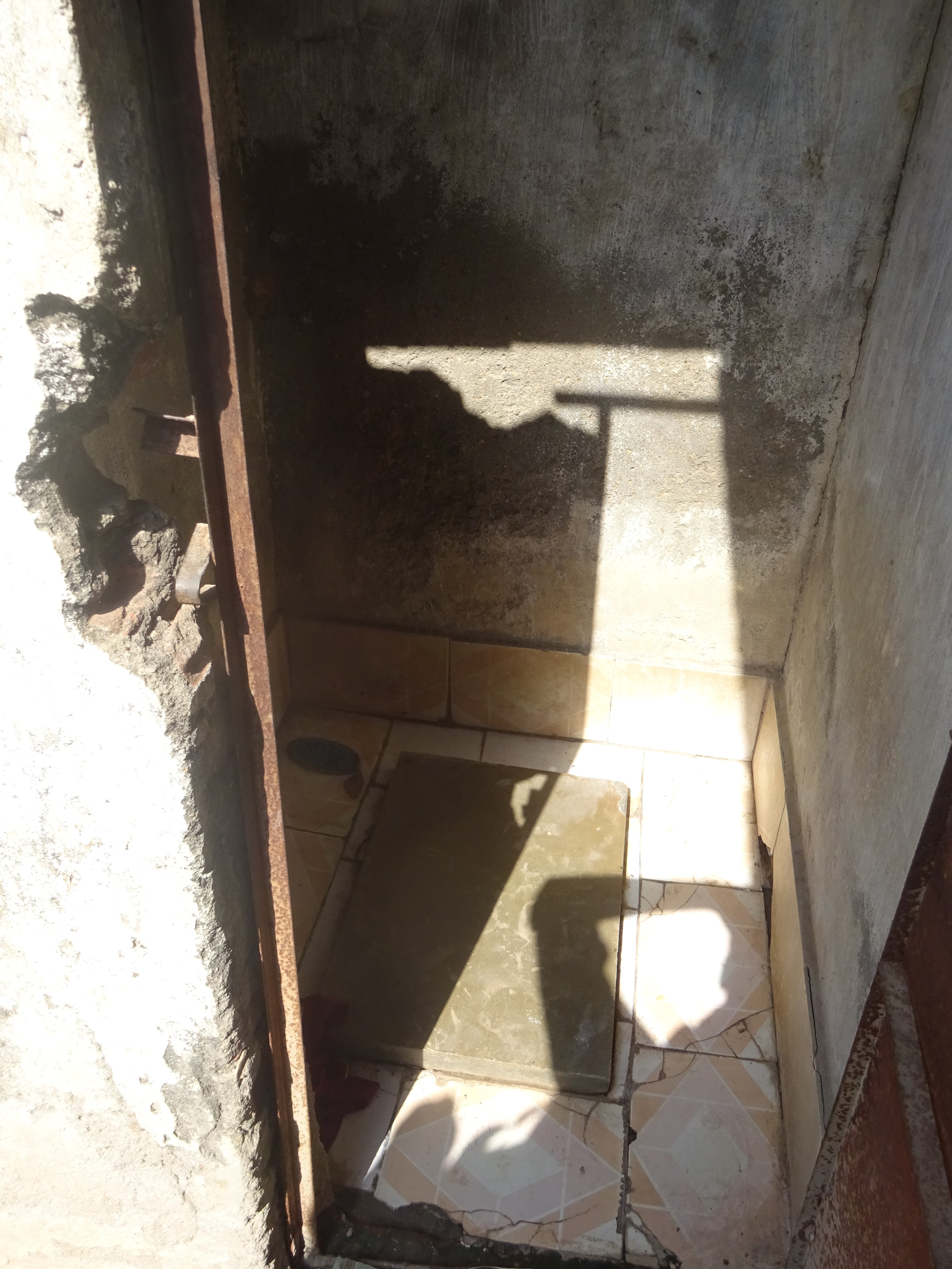 The condition of a toilet in a village. (Source: Dalberg)