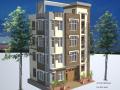 Sample Picture of 4 Storey Apartments which consist of 40 people