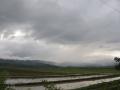 Rainy clouds hovering over Manipur's farmland