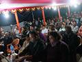 People attend public hearing late into the night at New Anaya, Arunachal Pradesh.
