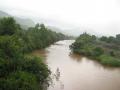 View of the river Mula in Pune, Maharashtra