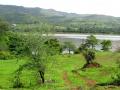Velvety green mountains, catchment areas for the Khadakwasla dam near Pune
