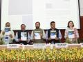 Minister of Environment, Forest & Climate Change, Prakash Javadekar with representatives of UNCCD, IUCN and other panelists at the June 17th meeting. (Photo: DD News Hindi)