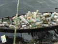 Plastic collected from the Vembanad lake.