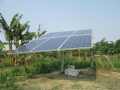 A solar water pump (Source: Sehgal Foundation)