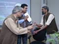 Theophilus being awarded the ' Bhagirath Prayas Samman' (Source: Kush Sethi)