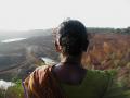 Villager looking at mining devastated areas in Goa (Image: Frederik Noronha; Wikimedia Commons; CC A-S A 4.0 International)