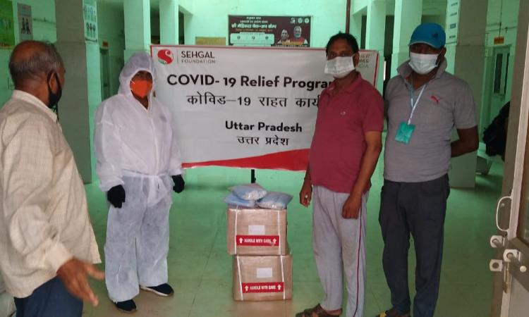 Involved in COVID relief (Image: SM Sehgal Foundation)