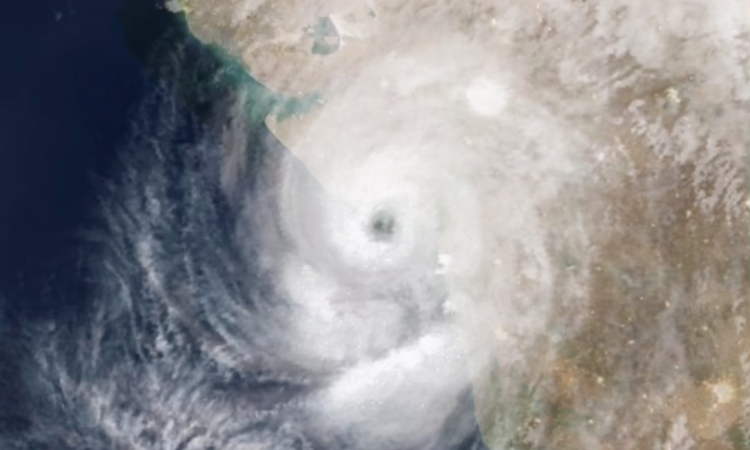 Cyclone Tauktae intensified into an ‘extremely severe cyclonic storm’ and made a landfall on coastal Gujarat leaving a trail of destruction behind. (Image: Wikimedia Commons)