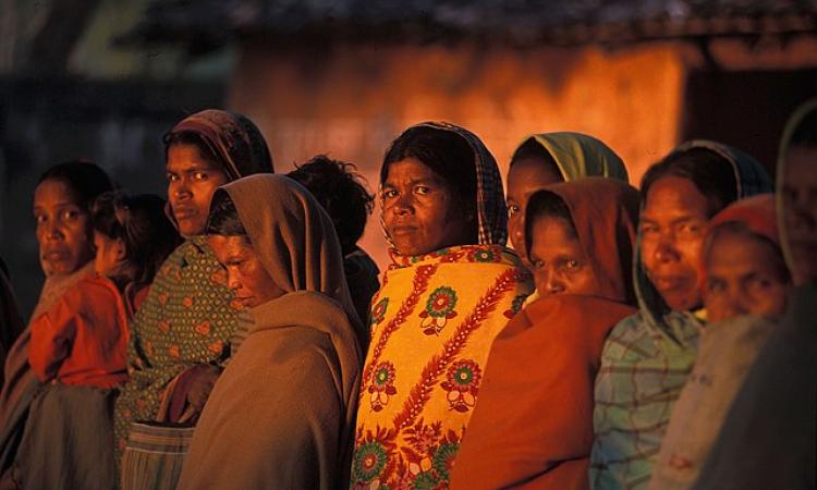 Women in Deogarh, Odisha (Image Source: Ekta Parishad via Wikimedia Commons)