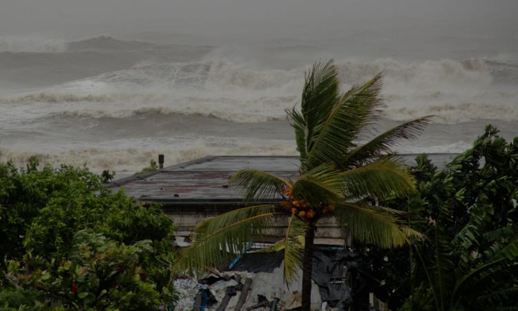 Tropical Cyclone Phailin made its way over the Bay of Bengal towards the eastern Indian coast in 2013, with winds recorded at over 200kmph (Image: EU Civil Protection and Humanitarian Aid, CC BY-ND 2.0)