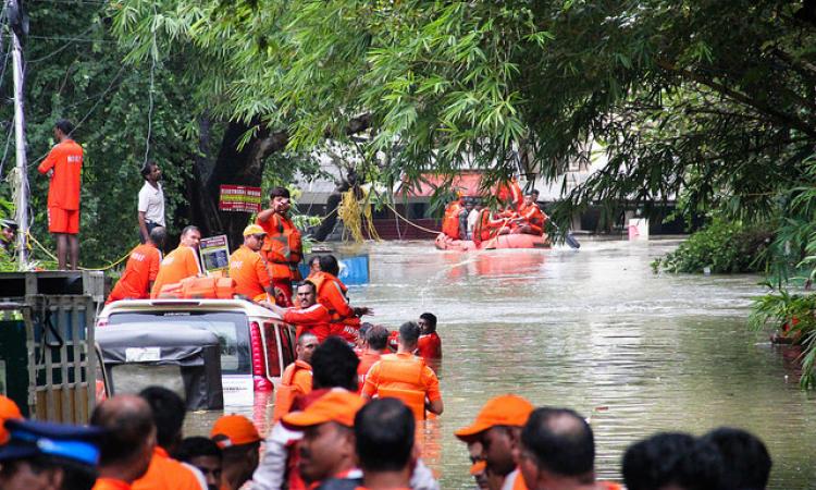 Rescue efforts underway in Kotturpuram, one of the Chennai's worst affected areas