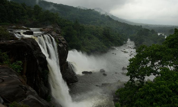 These iconic falls at Athirapally are threatened by a hydroelectric project upstream. (Source: Arathi Kumar Rao)