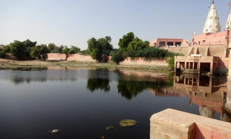 Harsholaav pond in Bikaner