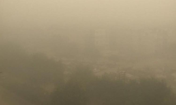 Delhi-NCR shrouded under toxic haze (Source: India Water Portal)