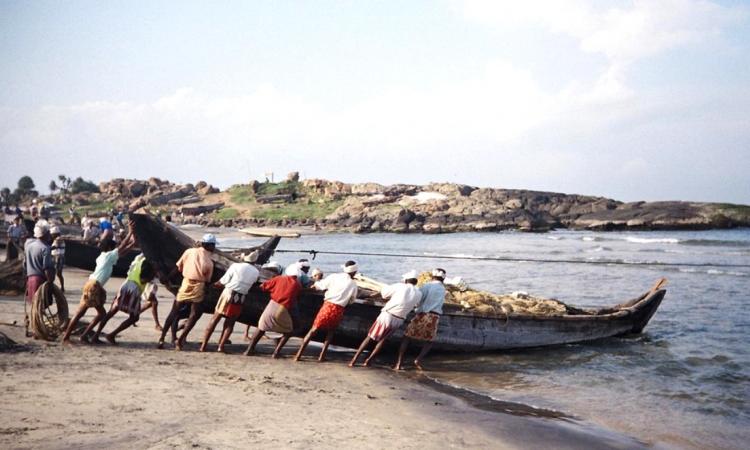 The fisherfolk of Vizhinjham, Kerala