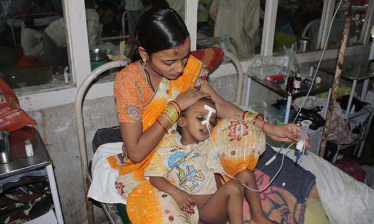 Will our fragile health care systems and infrastructure be able to deal with the burden of diseases like Japanese Encephalitis? (Image: Gorakhpur Environmental Action Group)