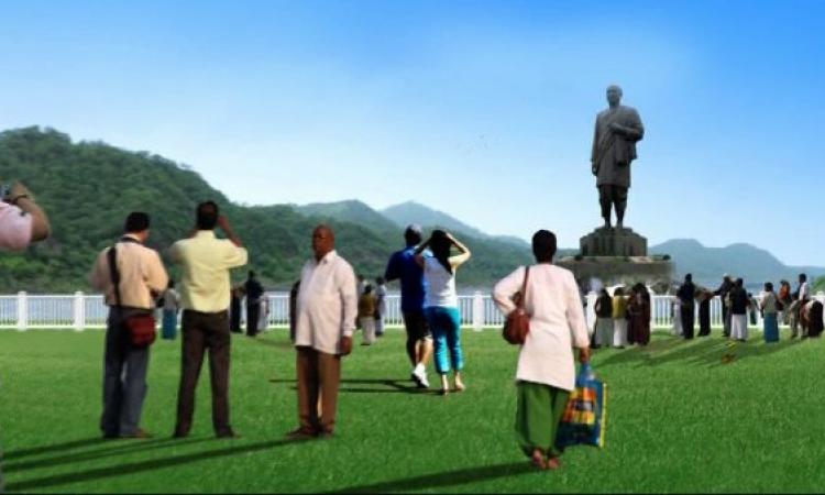 Statue of Unity opposed Source: statueofunity.in