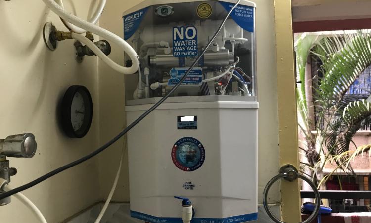 A domestic RO water purifier