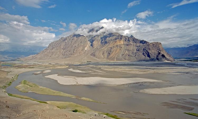 The Indus river (Source: Wikipedia)