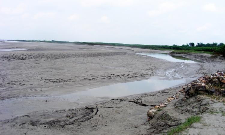 Kosi river, Bihar (Source:Wikipedia)