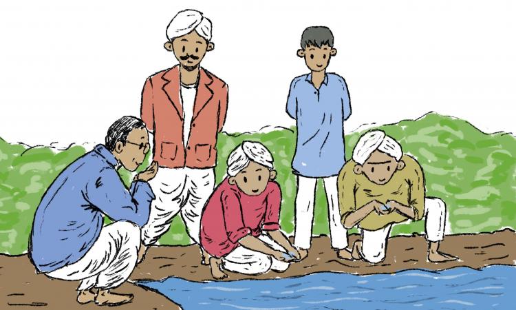 Can the simple act of drinking water be revolutionary? (Illustration by Chetan Toliya)