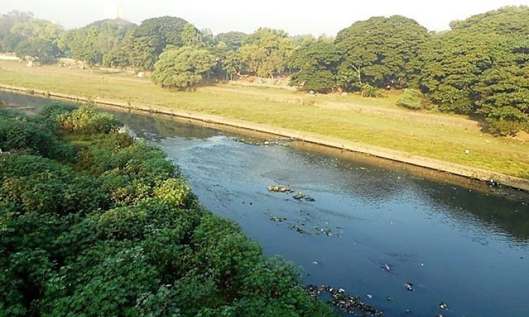River Mutha, as it flows through Pune city. (Source: India Water Portal)