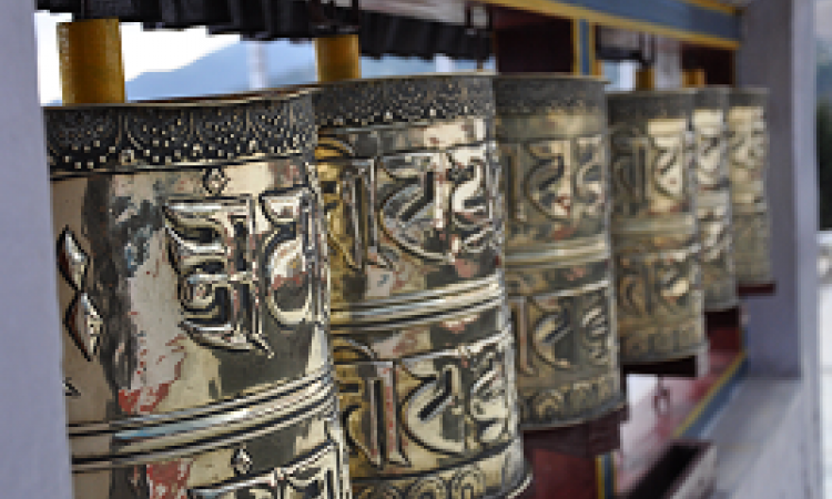 Prayer wheels,Tawang 