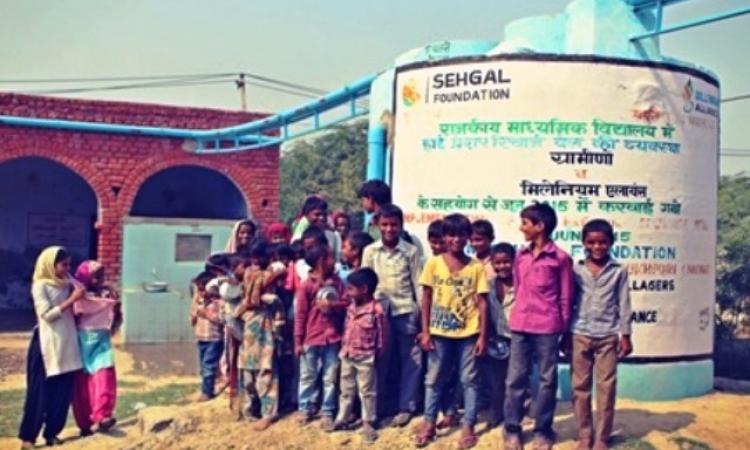 School children of Sukhpuri reap the benefit of HPRW (Source: Sumathi Sivam)