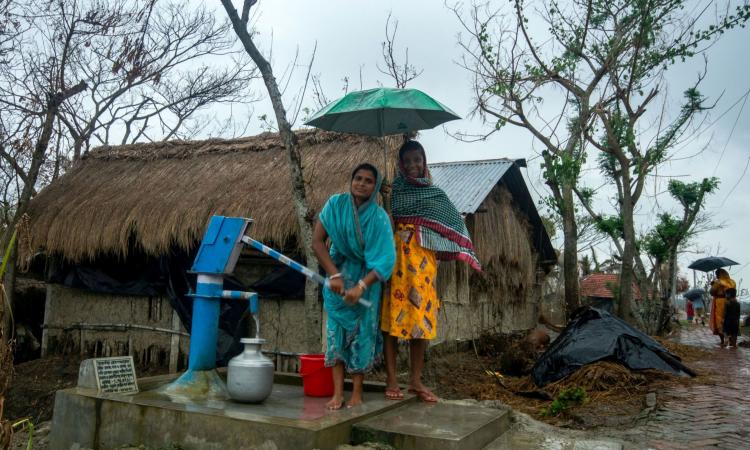 Having no source of water is proving to be extremely difficult for the people living in the Sundarbans. (Image: WaterAid, Subhrajit Sen) 