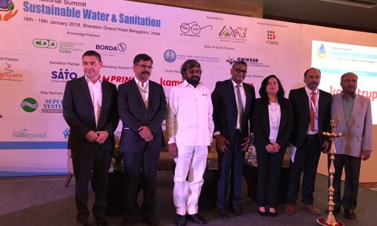 National Summit Sustainable Water and Sanitation kicks off in Bangalore